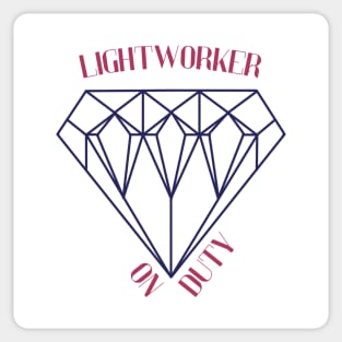 Lightworker on Duty Sticker